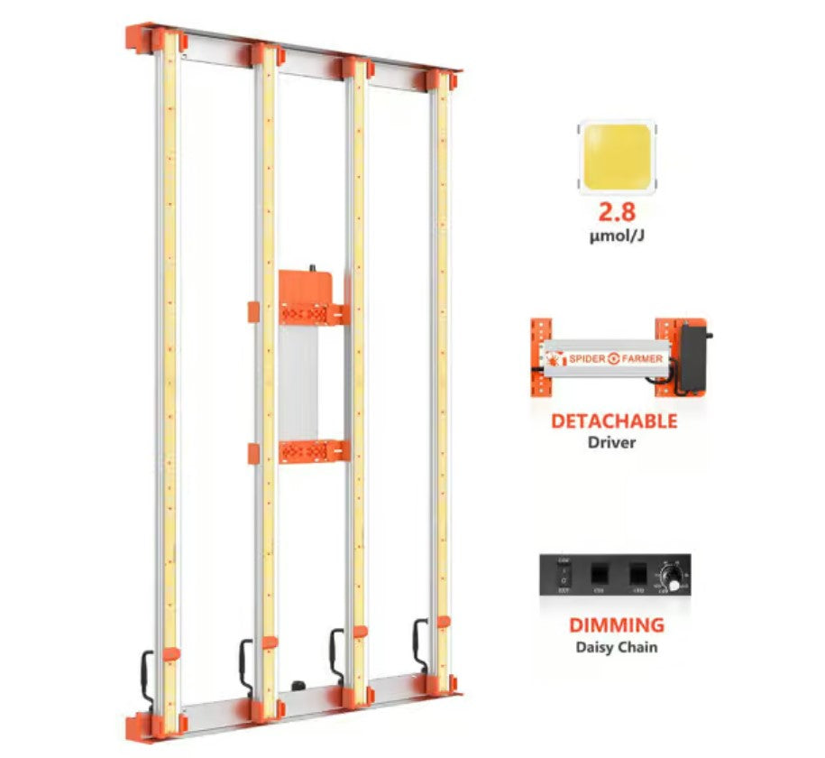 Spider Farmer G4500 groeilamp - 430 watt